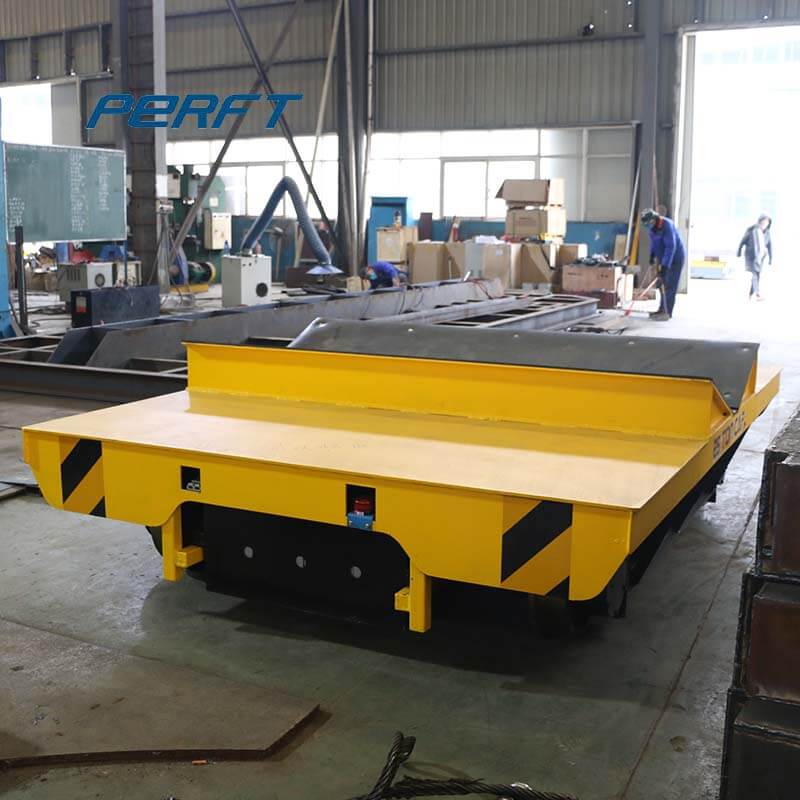 75 ton electric transfer trolley with scissor lift-Perfect 